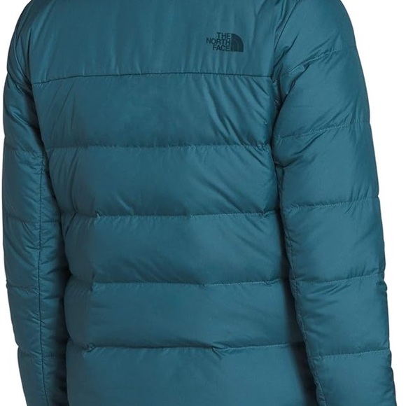 New THE NORTH FACE Valle Down Puffer Jacket Mallard Blue Teal $169 XL X-Large - Picture 4 of 9